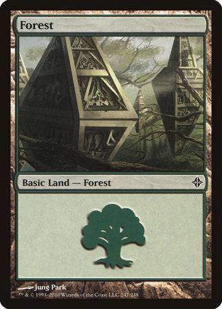 Forest (247) [Rise of the Eldrazi] - Destination Retro