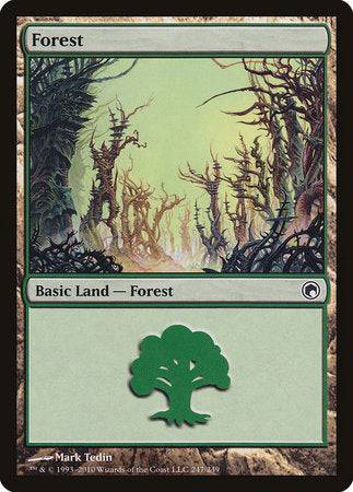 Forest (247) [Scars of Mirrodin] - Destination Retro
