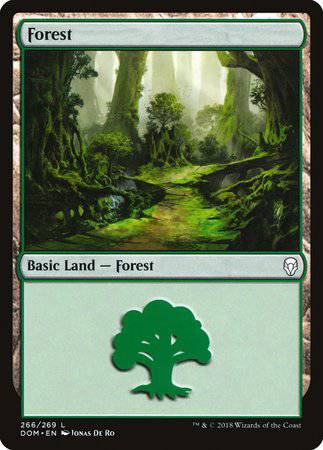 Forest (266) [Dominaria] - Destination Retro