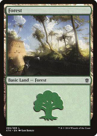 Forest (266) [Khans of Tarkir] - Destination Retro