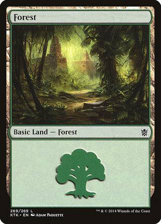 Forest (269) [Khans of Tarkir] - Destination Retro