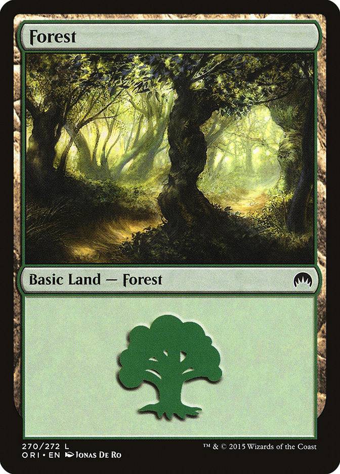 Forest (270) [Magic Origins] - Destination Retro