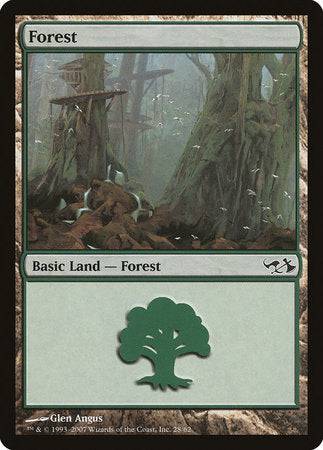 Forest (28) [Duel Decks: Elves vs. Goblins] - Destination Retro
