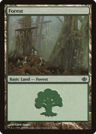 Forest (29) [Duel Decks: Garruk vs. Liliana] - Destination Retro