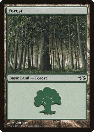 Forest (30) [Duel Decks: Elves vs. Goblins] - Destination Retro