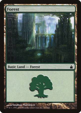Forest (303) [Ravnica: City of Guilds] - Destination Retro