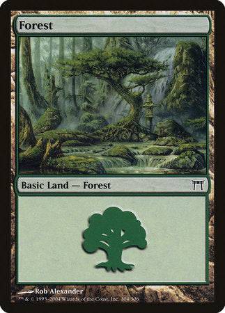 Forest (304) [Champions of Kamigawa] - Destination Retro
