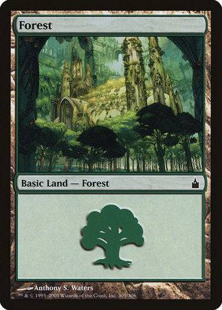 Forest (305) [Ravnica: City of Guilds] - Destination Retro
