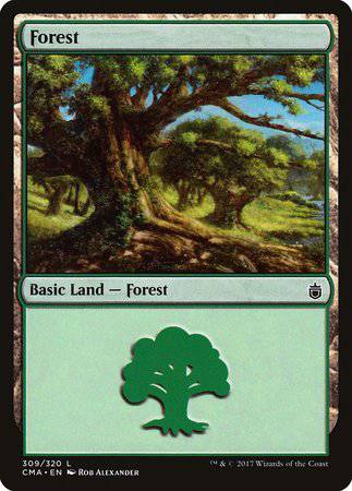Forest (309) [Commander Anthology] - Destination Retro