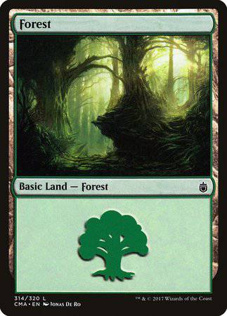 Forest (314) [Commander Anthology] - Destination Retro