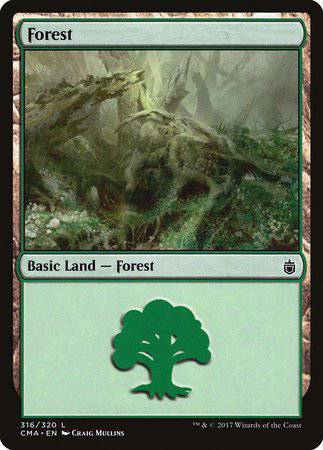 Forest (316) [Commander Anthology] - Destination Retro