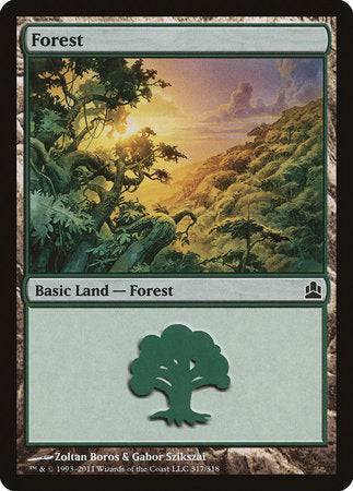 Forest (317) [Commander 2011] - Destination Retro