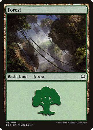 Forest (32) [Duel Decks: Nissa vs. Ob Nixilis] - Destination Retro