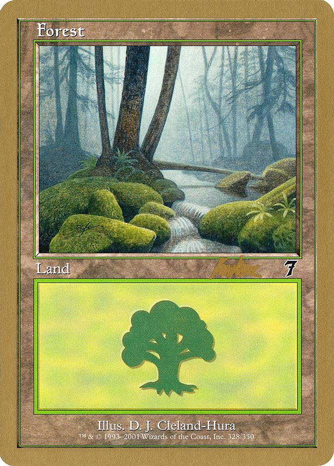 Forest (328) (Brian Kibler) [World Championship Decks 2002] - Destination Retro