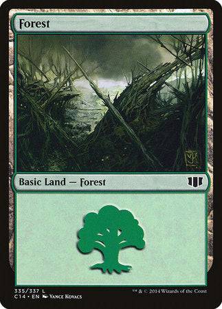 Forest (335) [Commander 2014] - Destination Retro