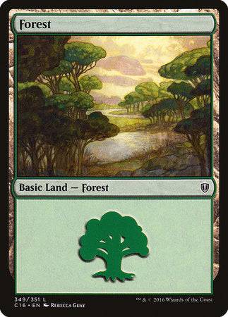 Forest (349) [Commander 2016] - Destination Retro