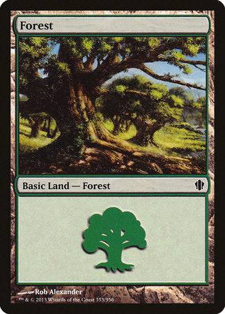 Forest (353) [Commander 2013] - Destination Retro