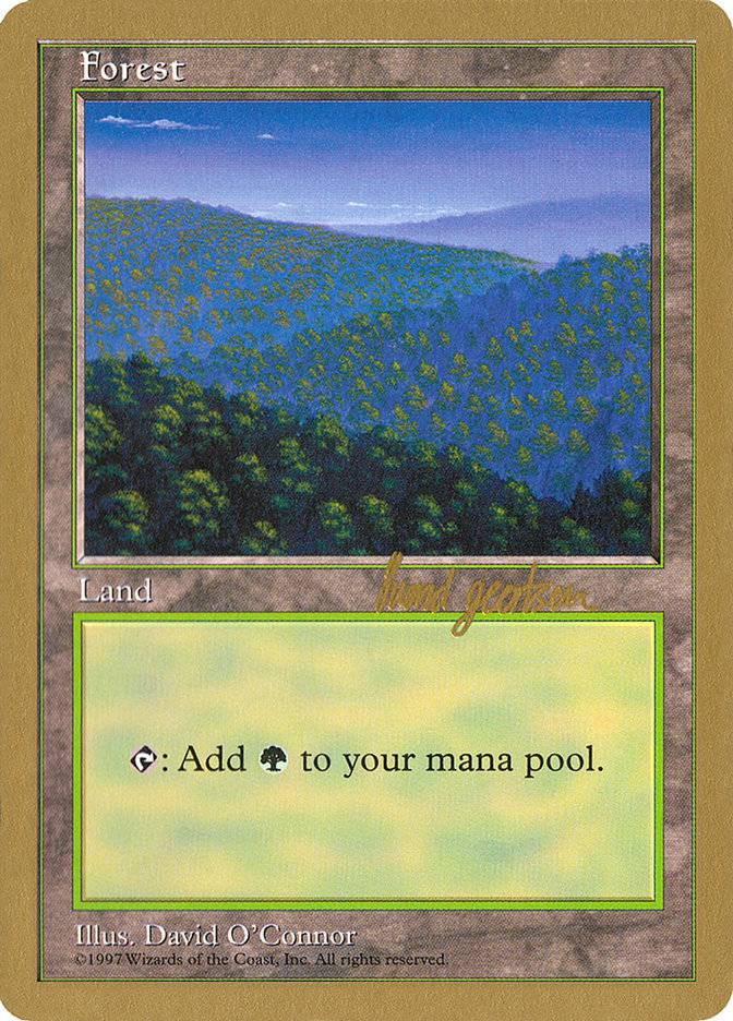 Forest (418) (Svend Geertsen) [World Championship Decks 1997] - Destination Retro