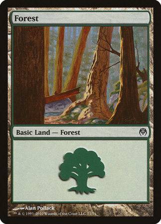 Forest (71) [Duel Decks: Phyrexia vs. the Coalition] - Destination Retro