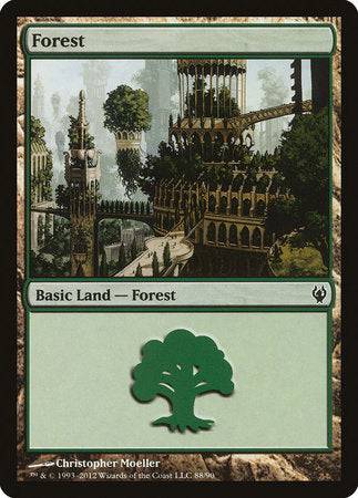 Forest (88) [Duel Decks: Izzet vs. Golgari] - Destination Retro