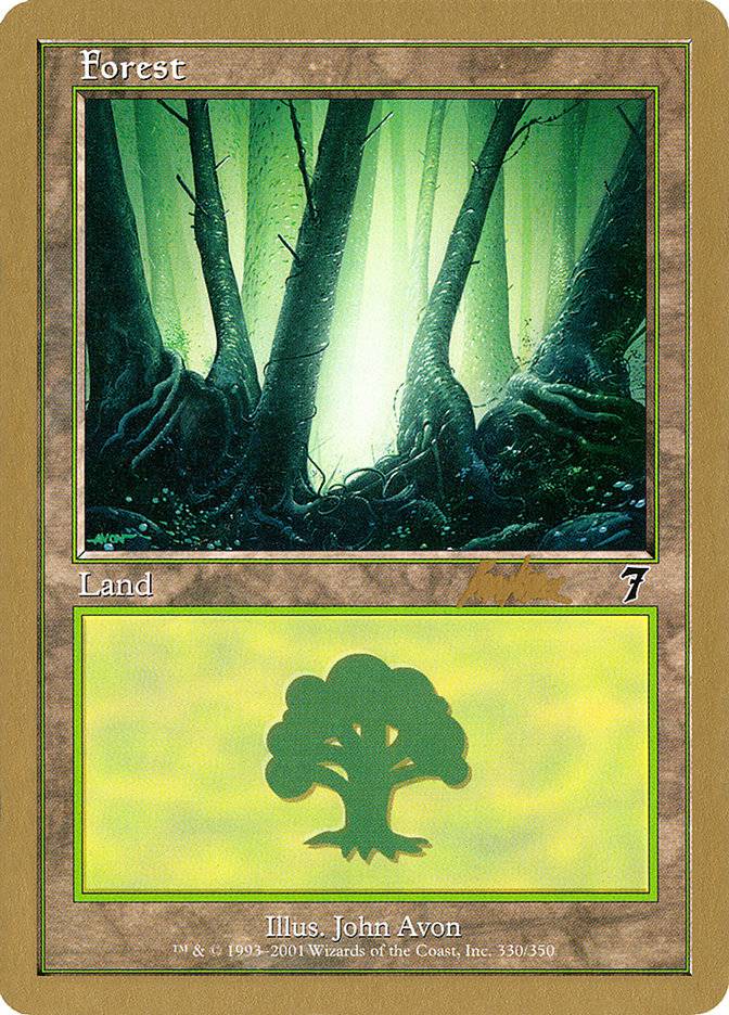 Forest (bk330) (Brian Kibler) [World Championship Decks 2002] - Destination Retro