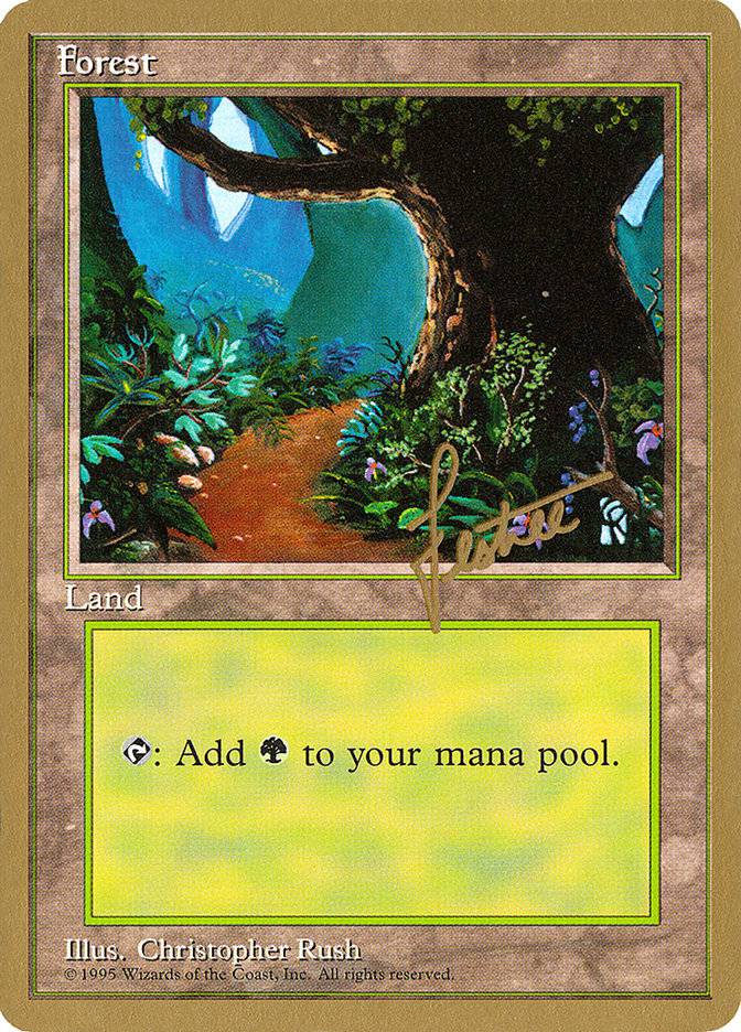 Forest (bl376) (Bertrand Lestree) [Pro Tour Collector Set] - Destination Retro