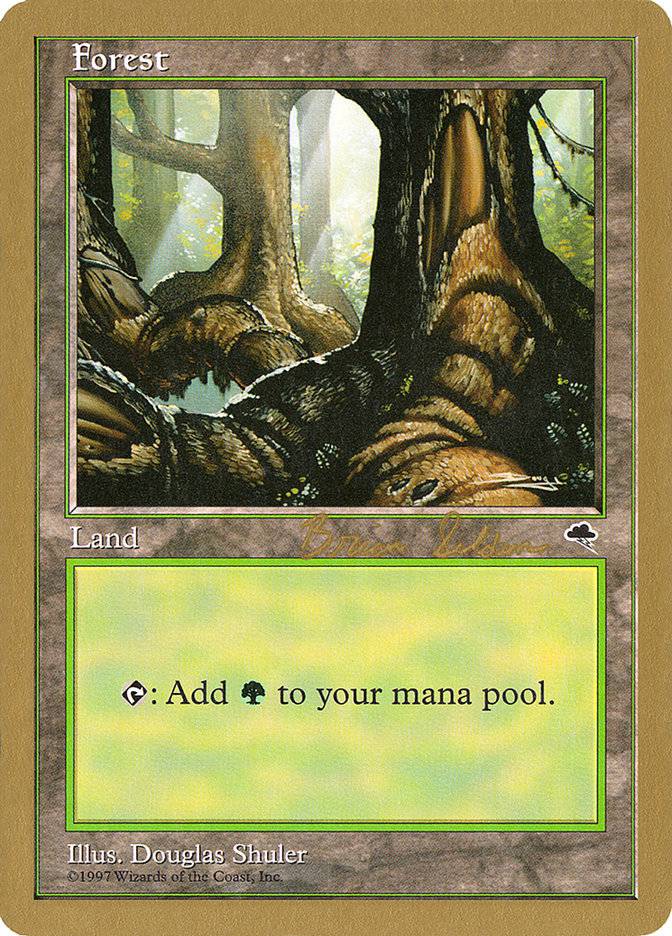 Forest (bs348) (Brian Selden) [World Championship Decks 1998] - Destination Retro
