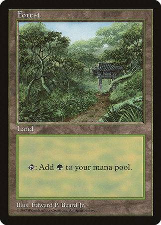 Forest - Clear Pack (Beard, Jr.) [Asia Pacific Land Program] - Destination Retro