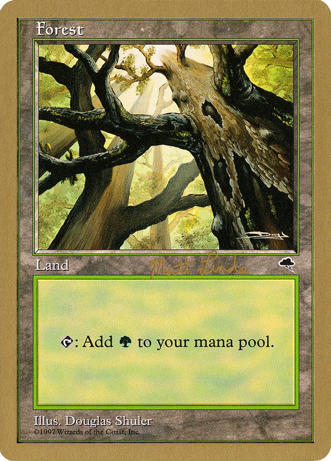 Forest (ml347a) (Matt Linde) [World Championship Decks 1999] - Destination Retro