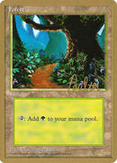 Forest (pp376) (Preston Poulter) [Pro Tour Collector Set] - Destination Retro