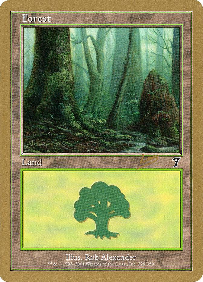 Forest (rl329) (Raphael Levy) [World Championship Decks 2002] - Destination Retro