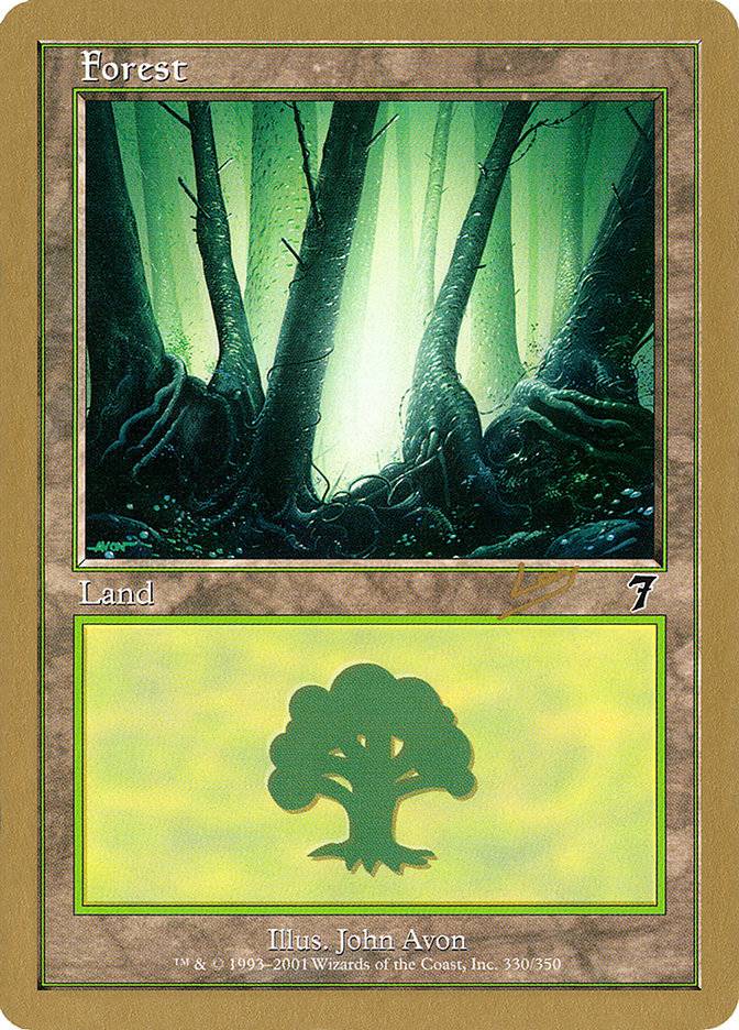 Forest (rl330) (Raphael Levy) [World Championship Decks 2002] - Destination Retro