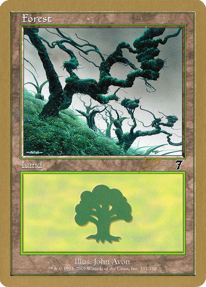 Forest (rl331) (Raphael Levy) [World Championship Decks 2002] - Destination Retro