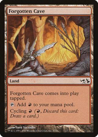 Forgotten Cave [Duel Decks: Elves vs. Goblins] - Destination Retro