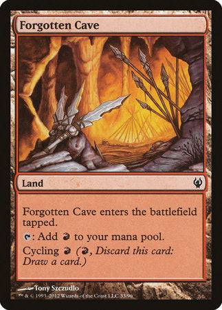 Forgotten Cave [Duel Decks: Izzet vs. Golgari] - Destination Retro