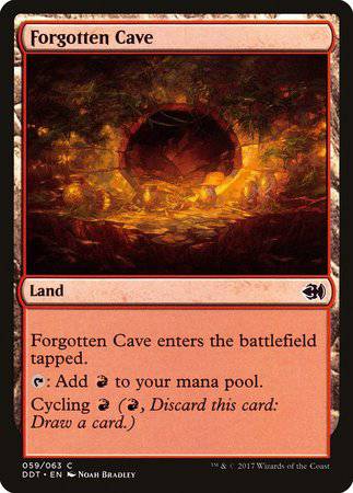 Forgotten Cave [Duel Decks: Merfolk vs. Goblins] - Destination Retro