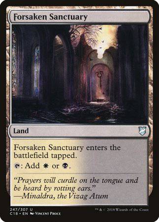 Forsaken Sanctuary [Commander 2018] - Destination Retro