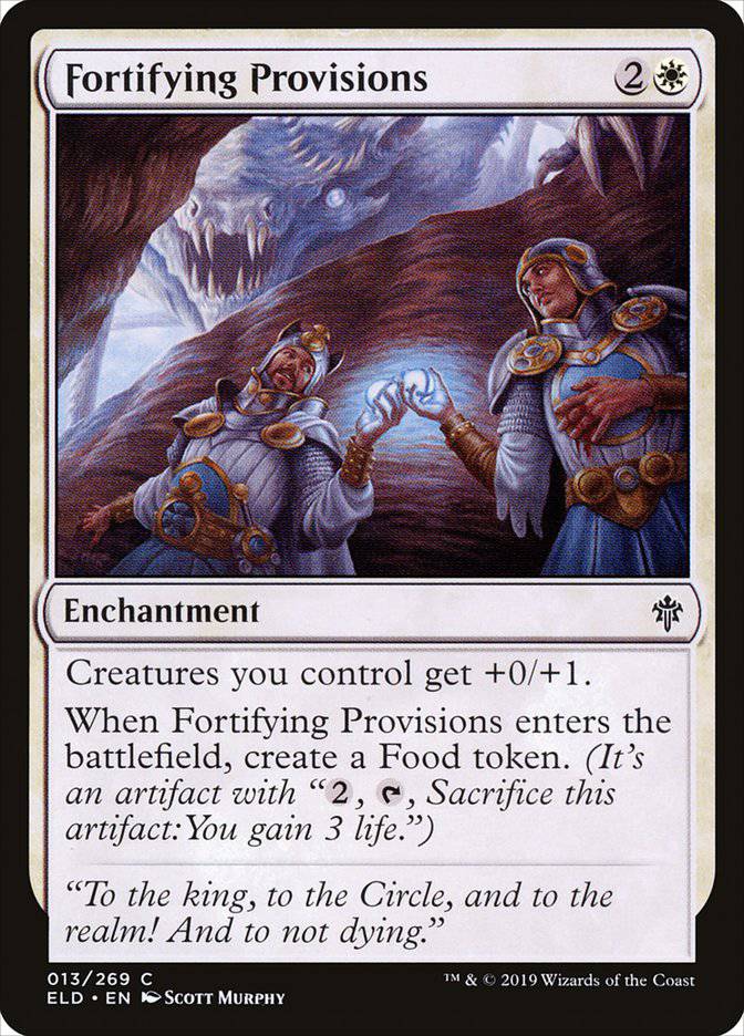 Fortifying Provisions [Throne of Eldraine] - Destination Retro
