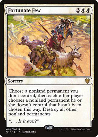 Fortunate Few [Commander 2017] - Destination Retro