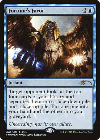 Fortune's Favor [Friday Night Magic 2017] - Destination Retro