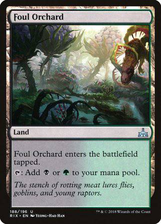 Foul Orchard [Rivals of Ixalan] - Destination Retro