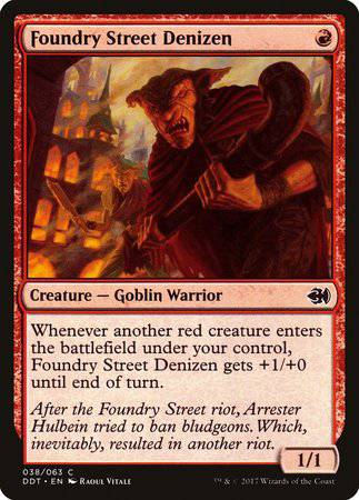 Foundry Street Denizen [Duel Decks: Merfolk vs. Goblins] - Destination Retro