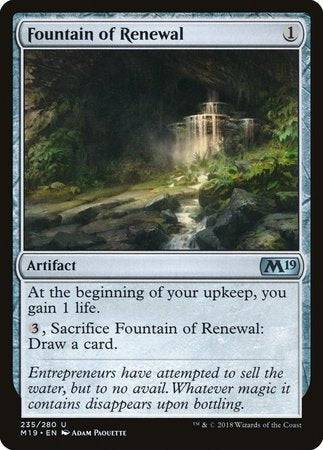 Fountain of Renewal [Core Set 2019] - Destination Retro