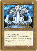 Fountain of Youth (Mark Justice) (SB) [Pro Tour Collector Set] - Destination Retro