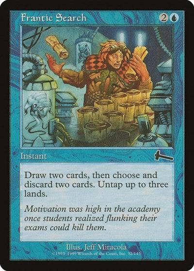 Frantic Search [Urza's Legacy] - Destination Retro