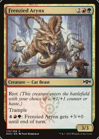 Frenzied Arynx [Ravnica Allegiance] - Destination Retro
