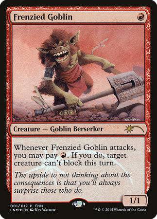 Frenzied Goblin [Friday Night Magic 2015] - Destination Retro