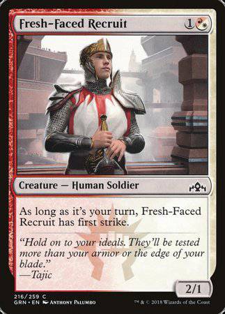 Fresh-Faced Recruit [Guilds of Ravnica] - Destination Retro