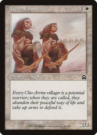 Fresh Volunteers [Mercadian Masques] - Destination Retro