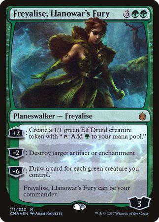 Freyalise, Llanowar's Fury [Commander Anthology] - Destination Retro